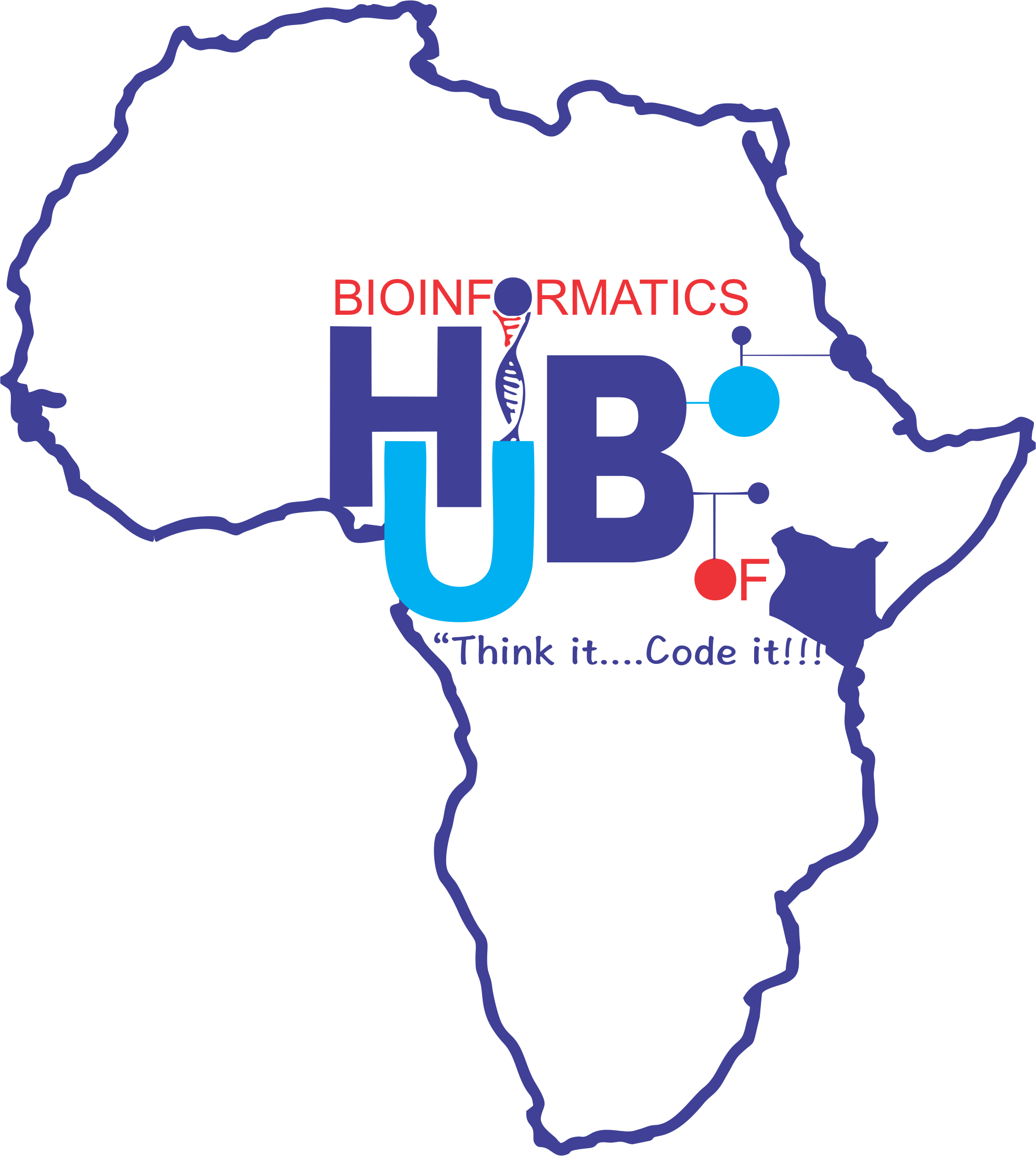 Logo for Bioinformatics Hub of Kenya Initiative
